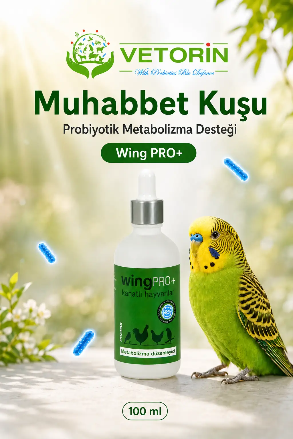 wingPRO+ Muhabbet Kuşu probiyotiği